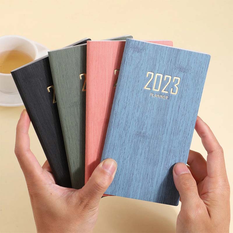 Pocket diary notebook 2023 new trendy custom notebook printing high quality cheap notebook printing